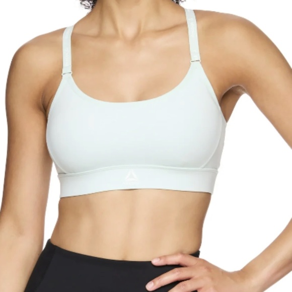 Reebok Women's and Women's Plus Low Impact Favorite Bra with Removable Cups - Picture 1 of 5